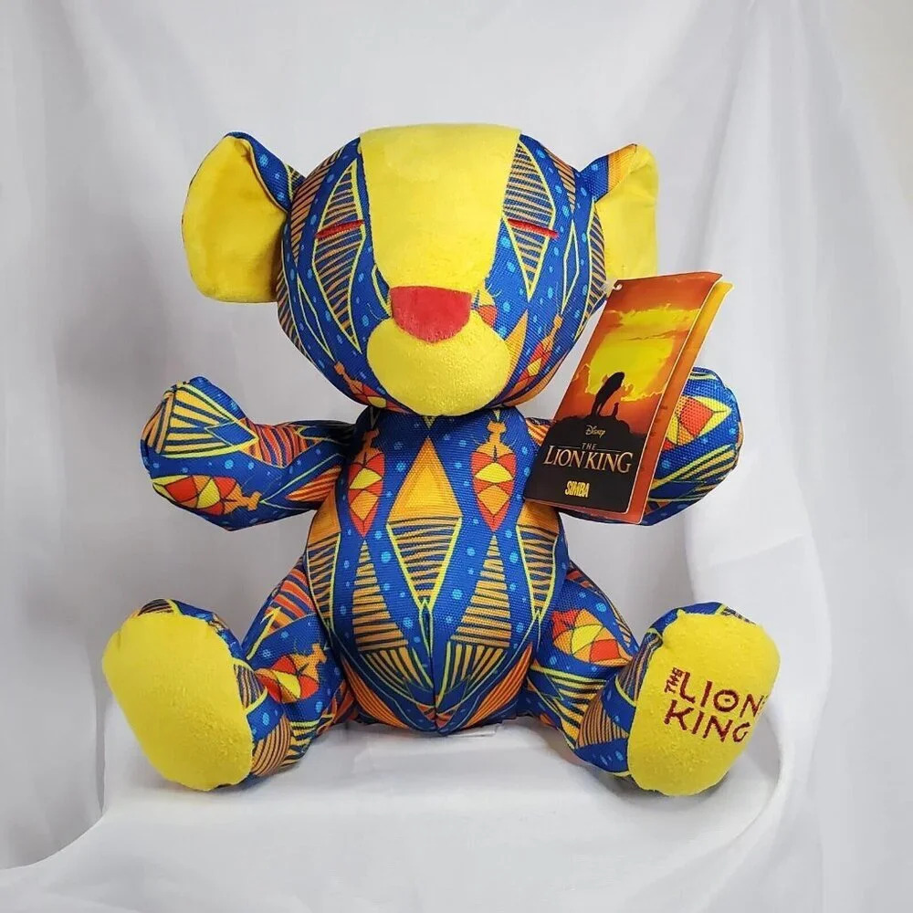 Disney Parks Special Edition Tribal Lion King 10" Simba Plush Disneyana Stuffed